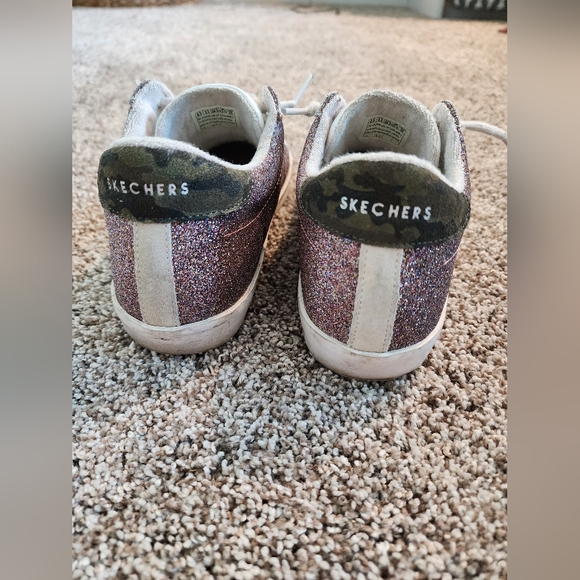 Sketchers signature star camu sneakers with sparkles - Picture 6 of 9